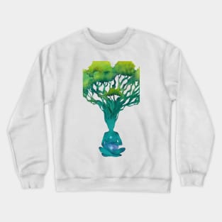 Mother Earth Pregnancy and Yoga Crewneck Sweatshirt